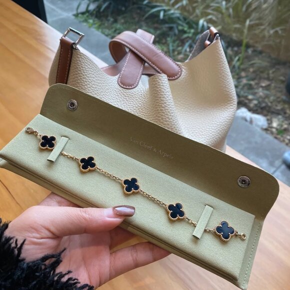 ☀️❤️Authentic☀️❤️Van Cleef & Arpels Vintage Alhambra Bracelet - Picture 8 of 10